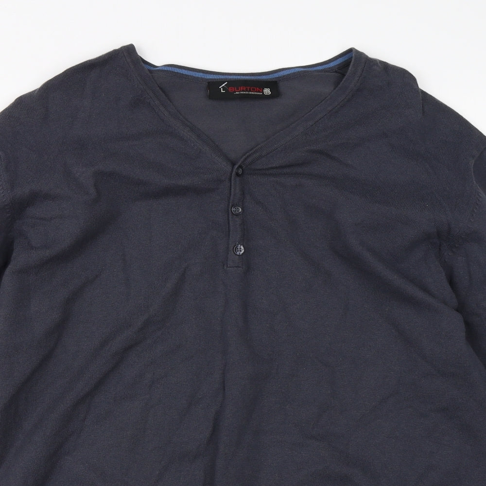 Burton Mens Blue   Pullover Jumper Size L