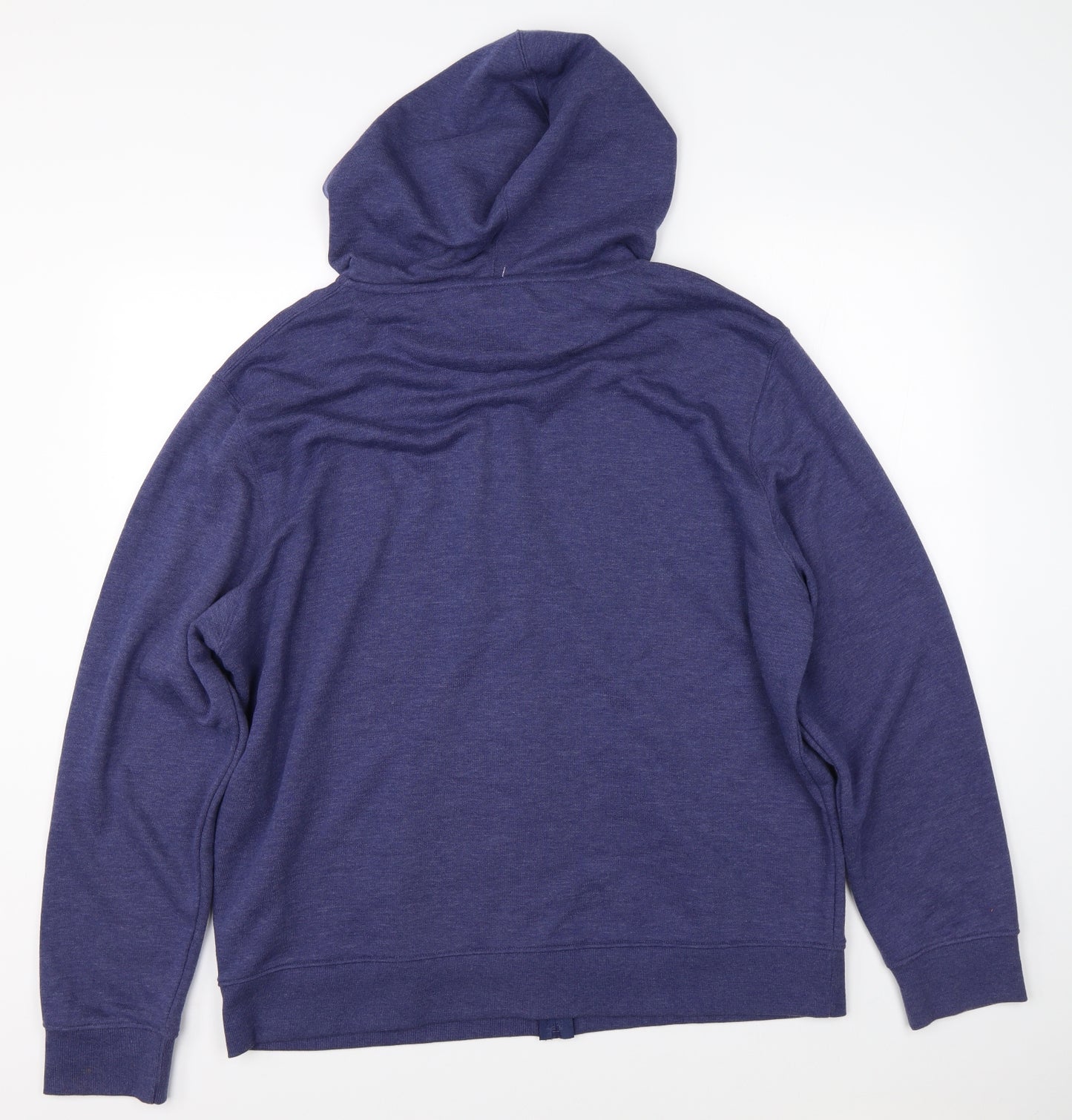 ACW85 Mens Blue   Full Zip Hoodie Size 2XL