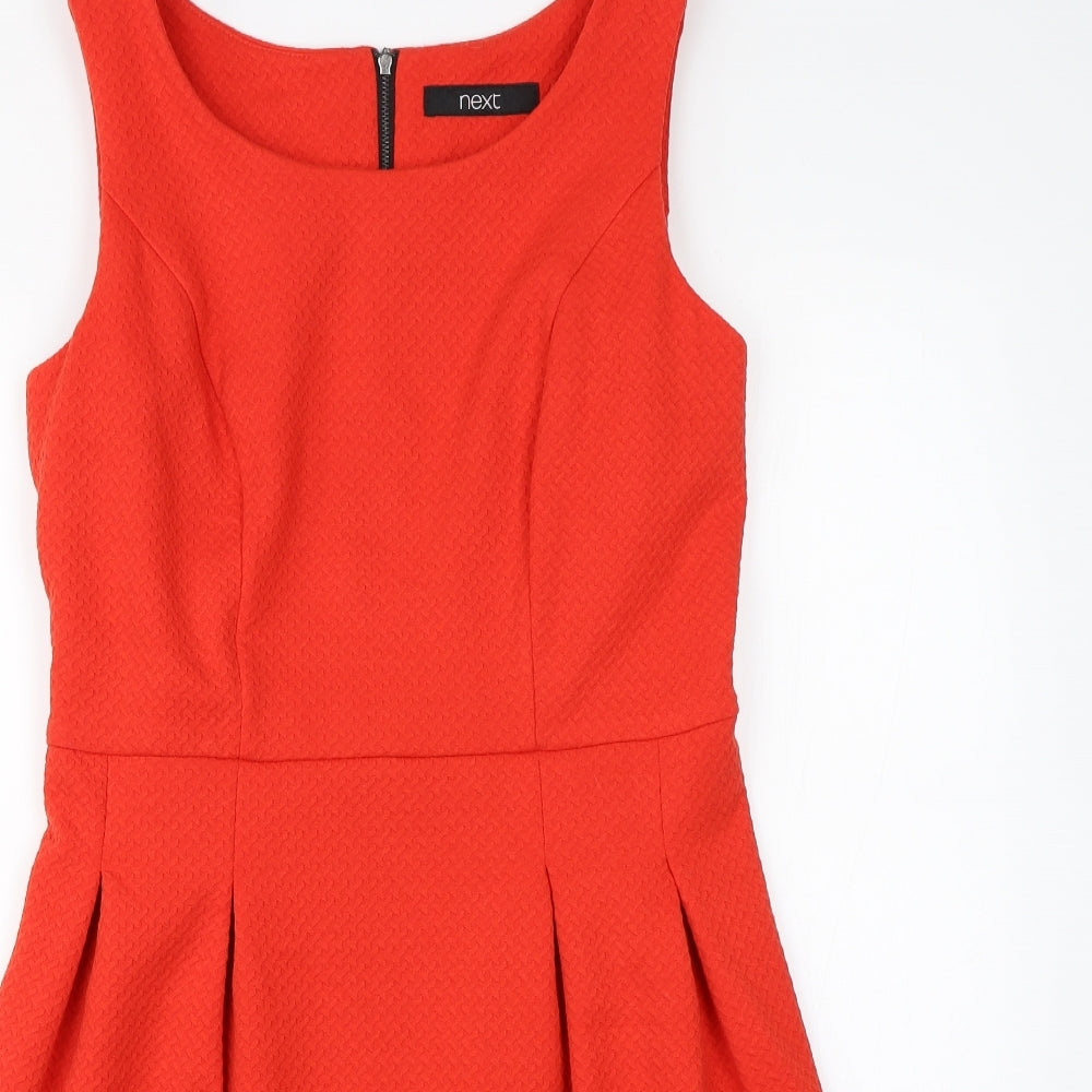NEXT Womens Red   A-Line  Size 12