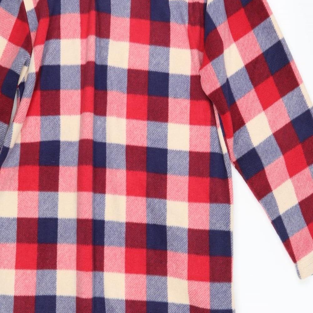 Slenderella Womens Multicoloured Check  Pullover Jumper Size M