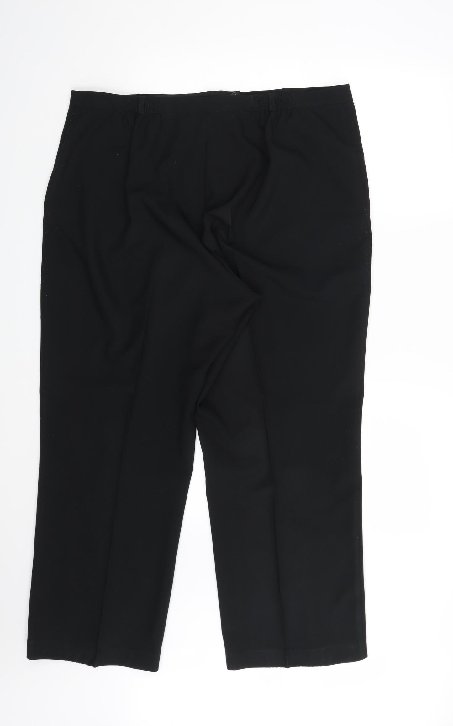 BHS Womens Black   Dress Pants Trousers Size 20 L27 in