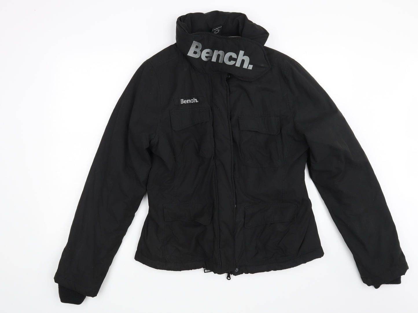 Bench Womens Black   Jacket  Size 16
