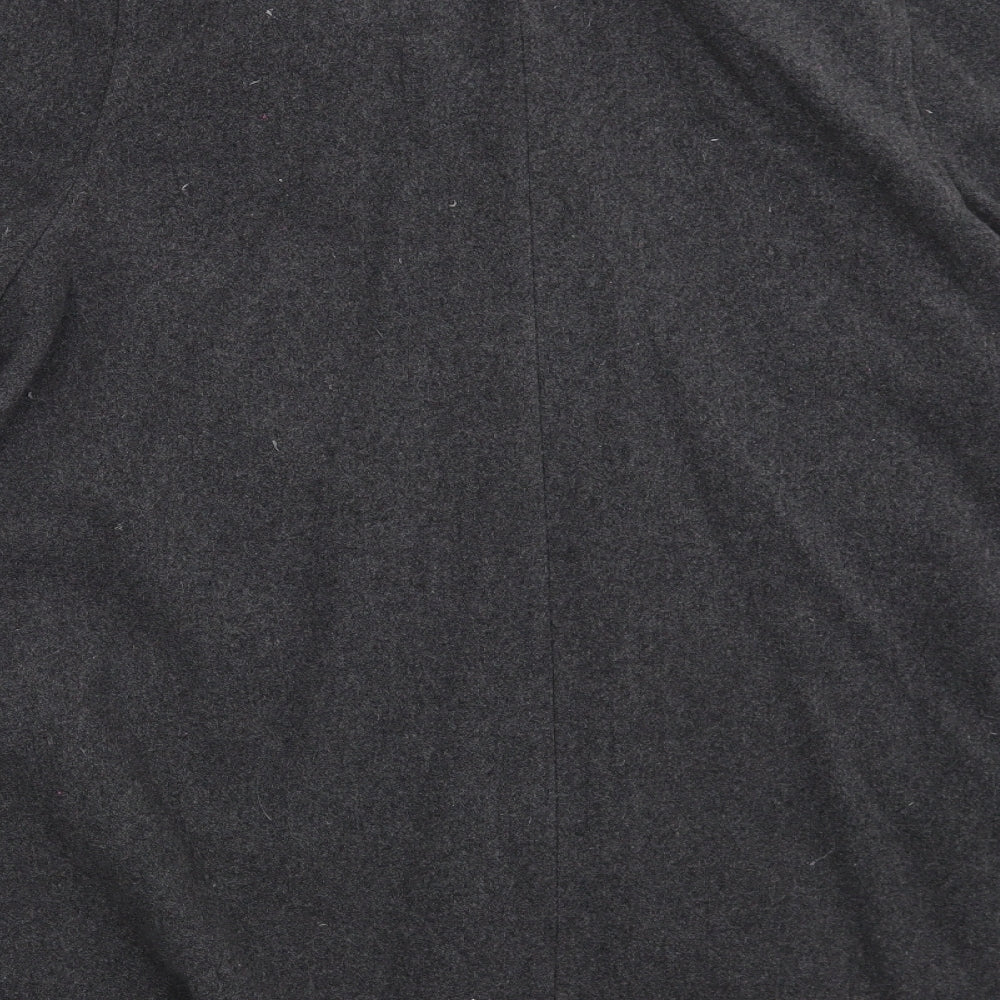 Daxon Womens Grey   Overcoat Coat Size 28