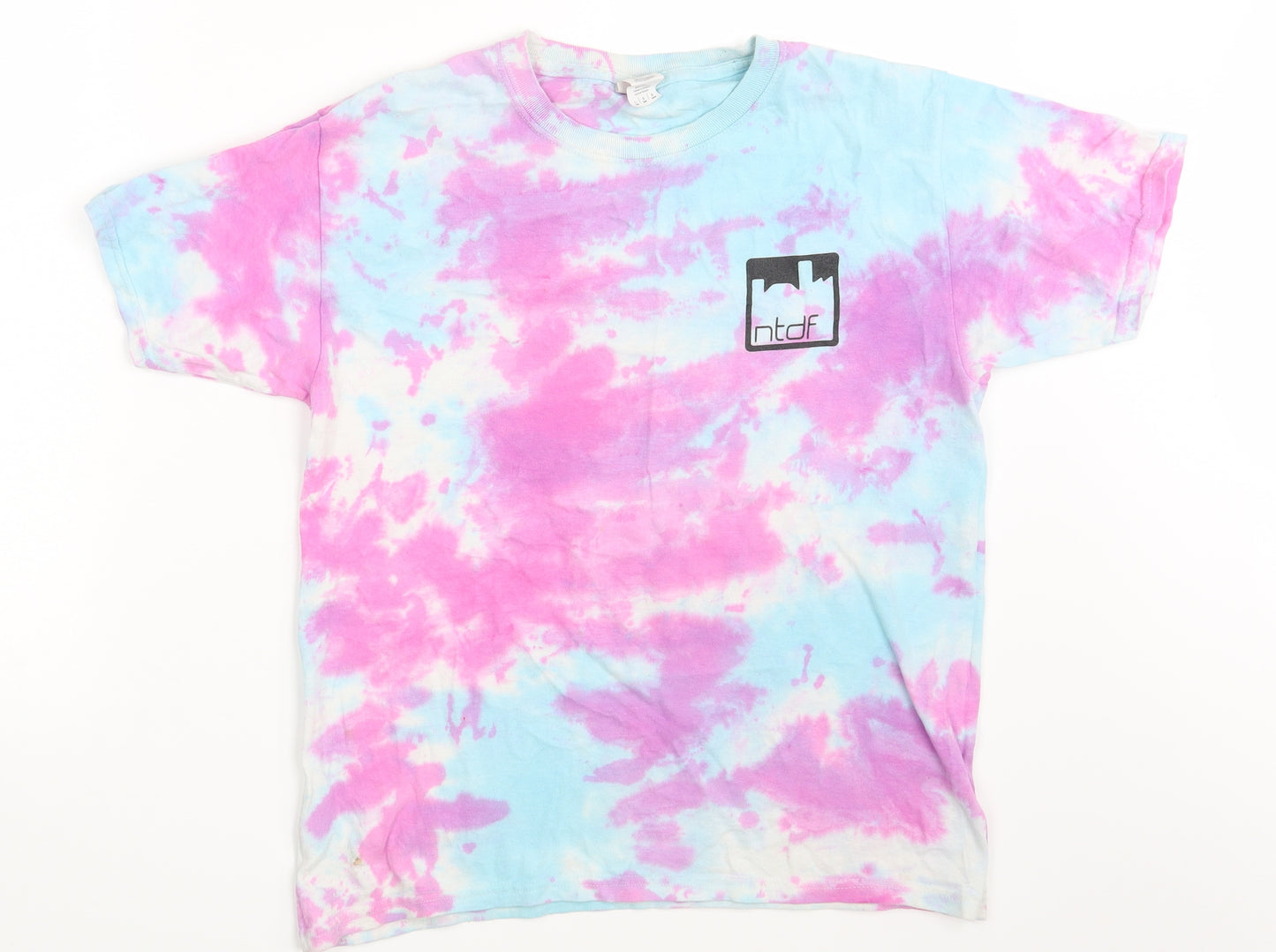 Gildan Boys Multicoloured Colourblock  Basic T-Shirt Size L