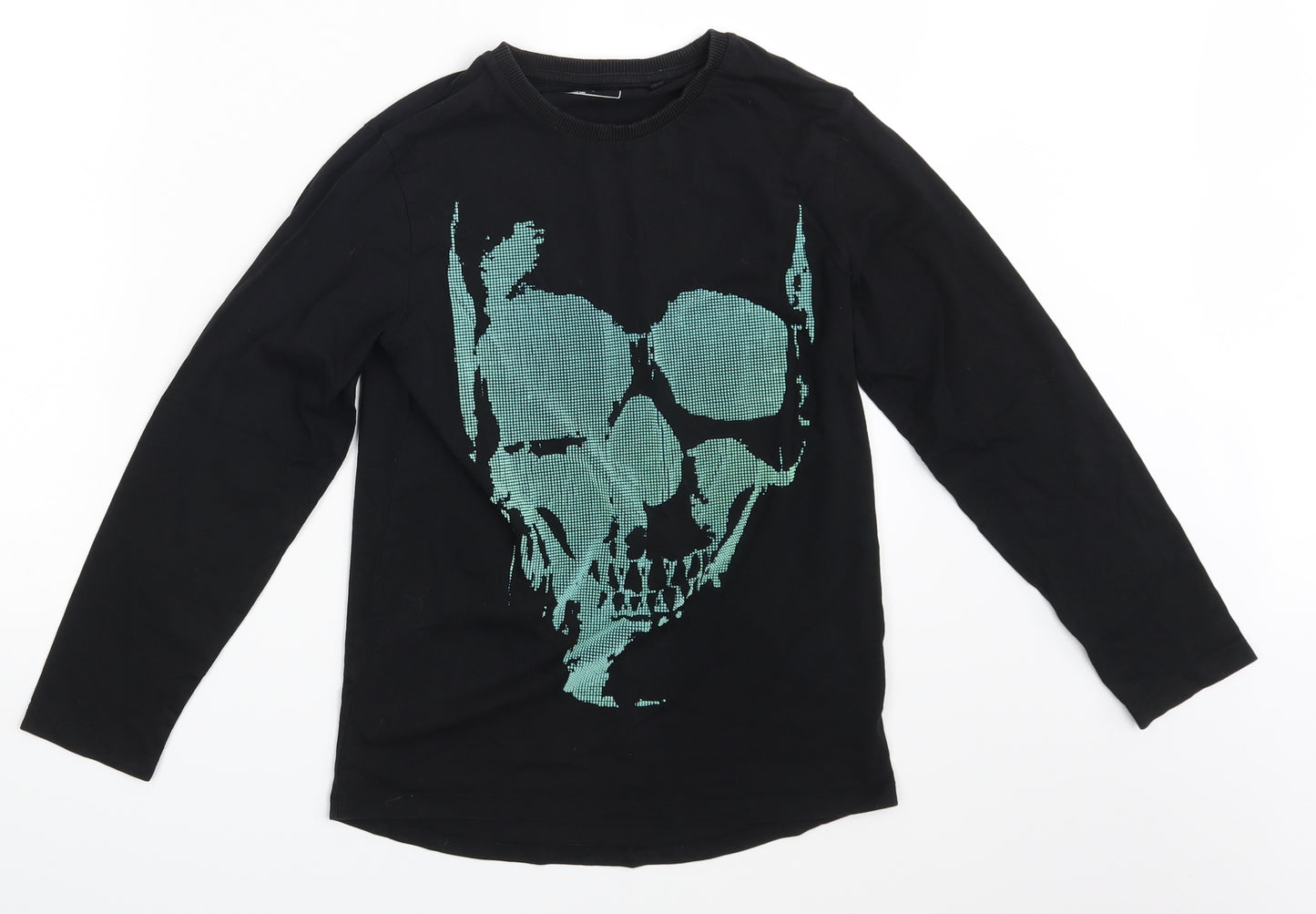 NEXT Boys Black   Basic T-Shirt Size 10 Years