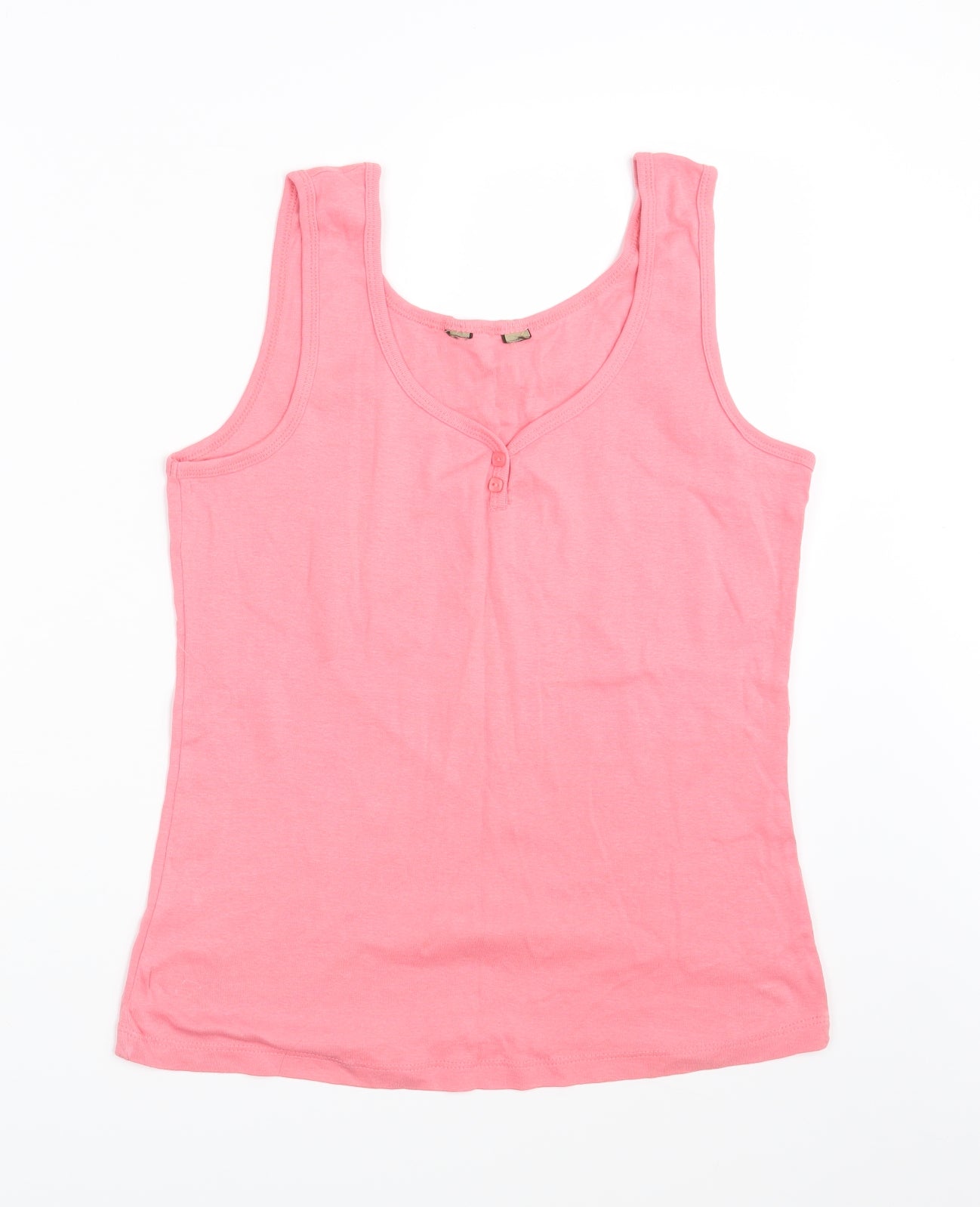 Preworn Womens Pink   Basic Tank Size 16