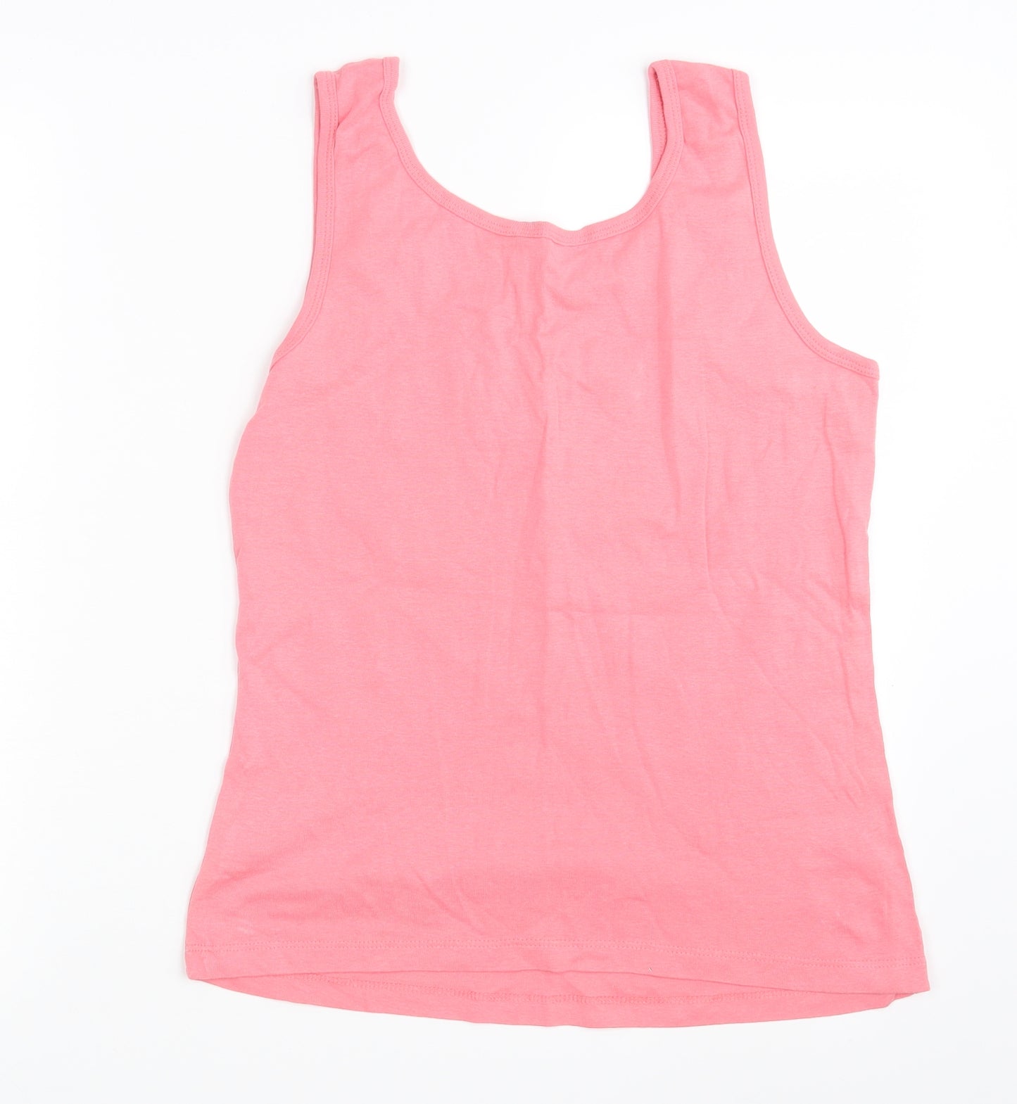 Preworn Womens Pink   Basic Tank Size 16