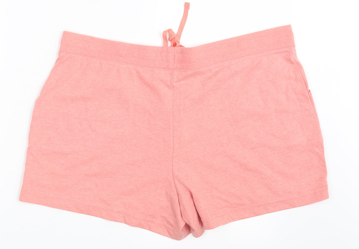 Papaya Womens Orange   Hot Pants Shorts Size 16