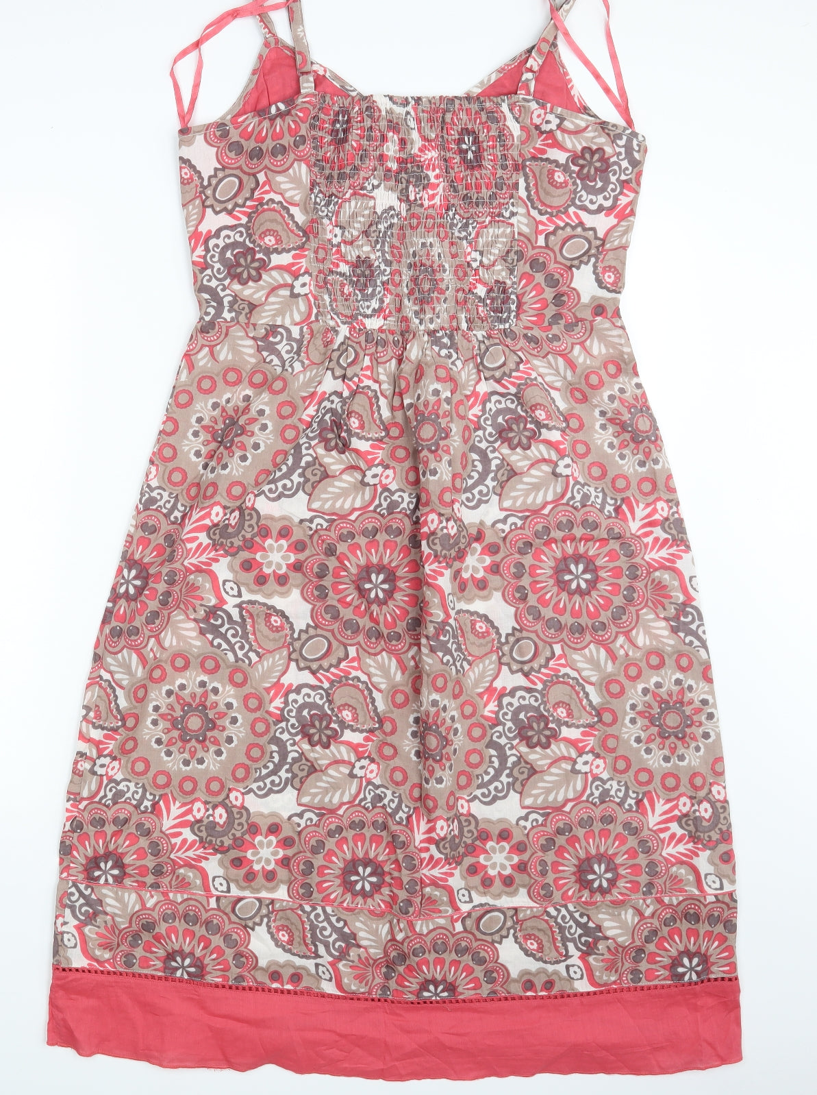 BM  Womens Multicoloured Floral  A-Line  Size 12