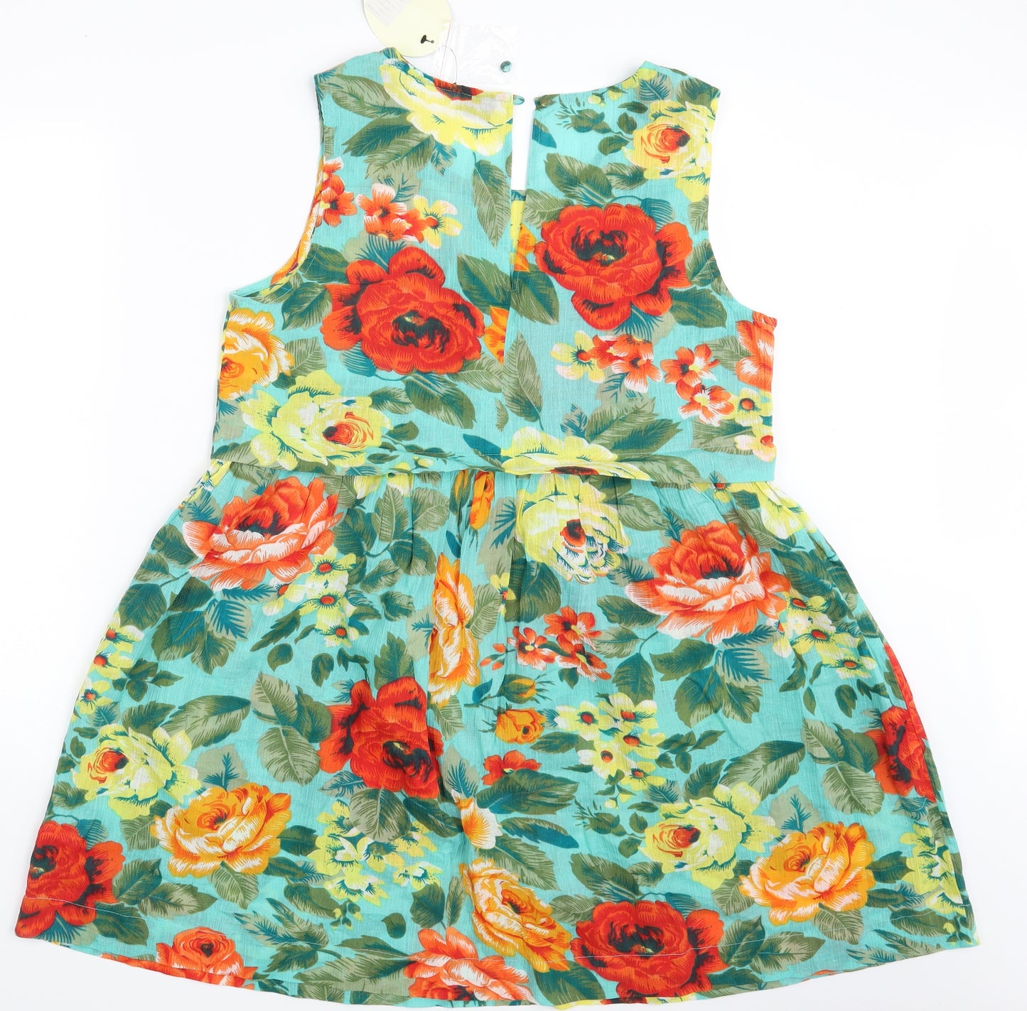 Kushi Womens Multicoloured Floral  A-Line  Size 14