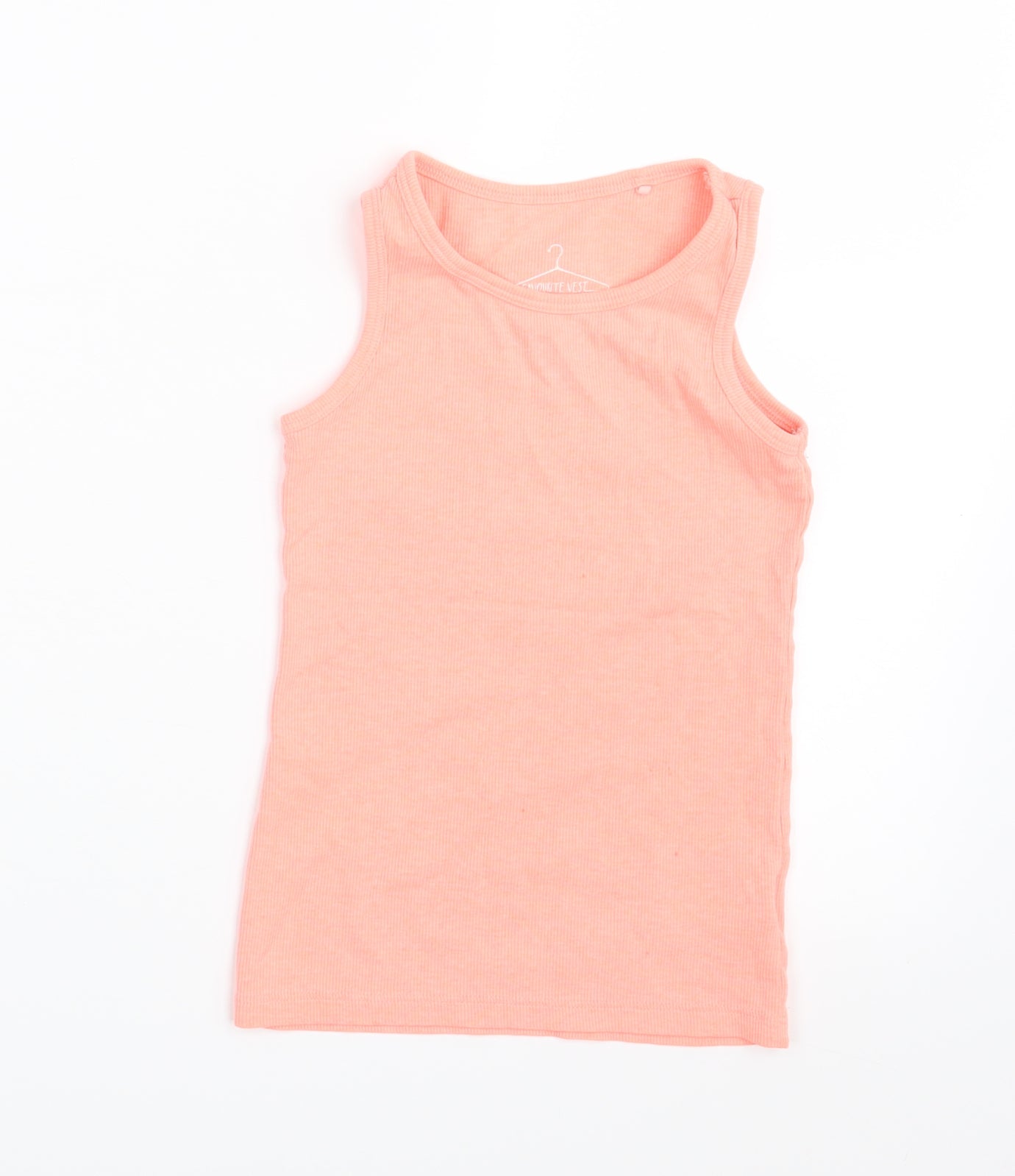 NEXT Girls Orange   Basic Tank Size 6 Years