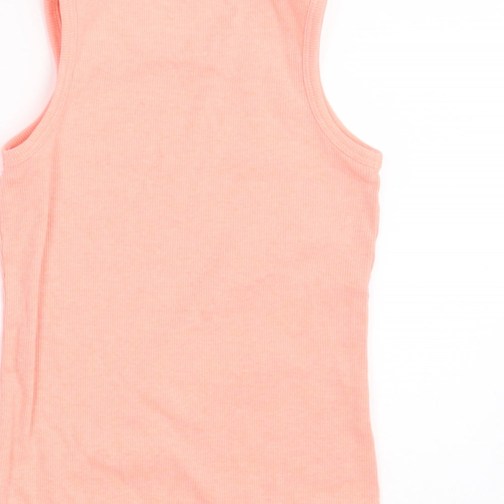 NEXT Girls Orange   Basic Tank Size 6 Years