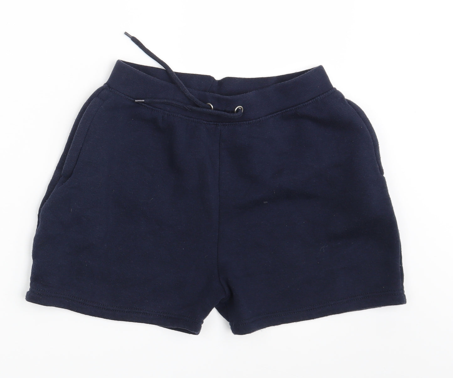 Kangaroo Poo Girls Blue   Sweat Shorts Size 11-12 Years