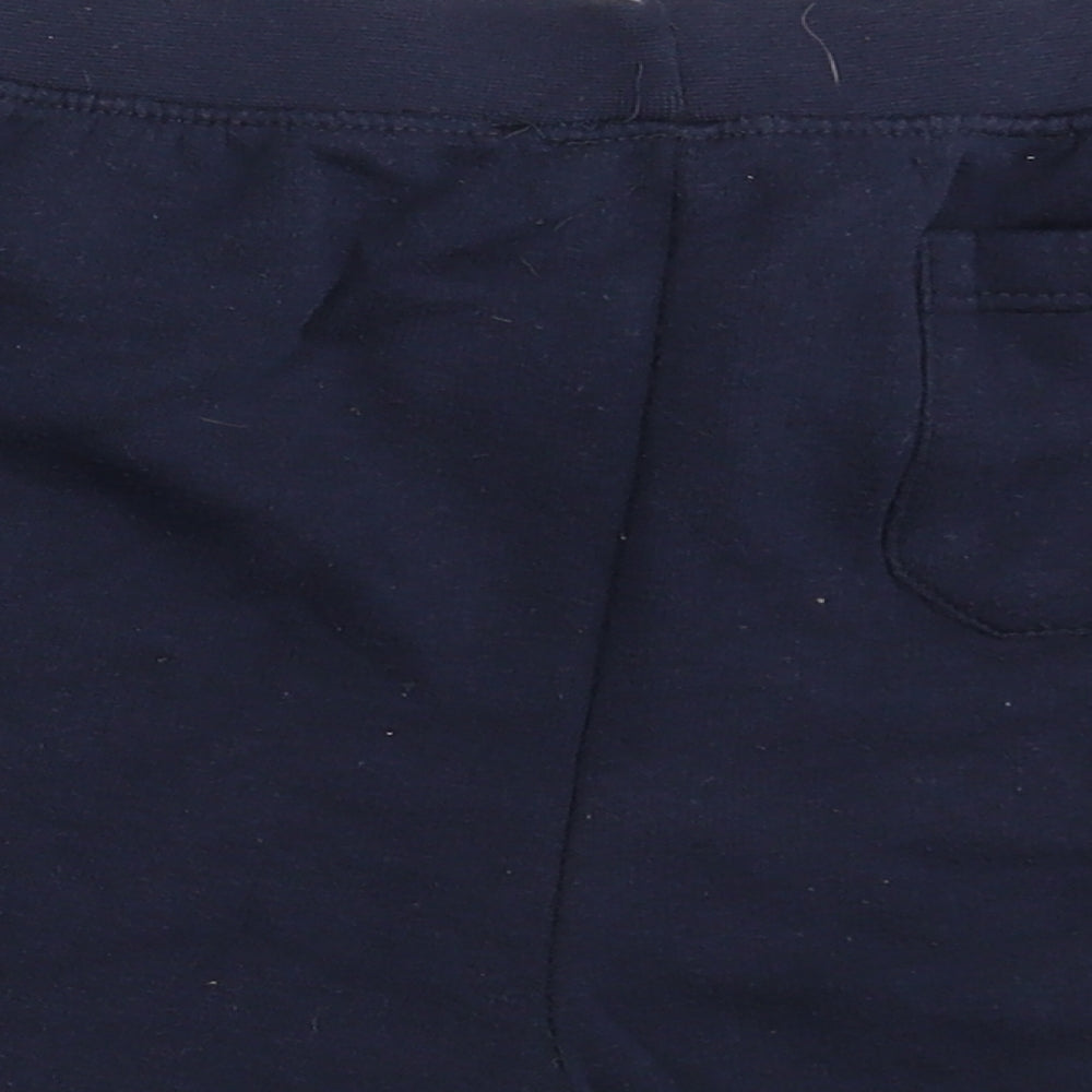 Kangaroo Poo Girls Blue   Sweat Shorts Size 11-12 Years