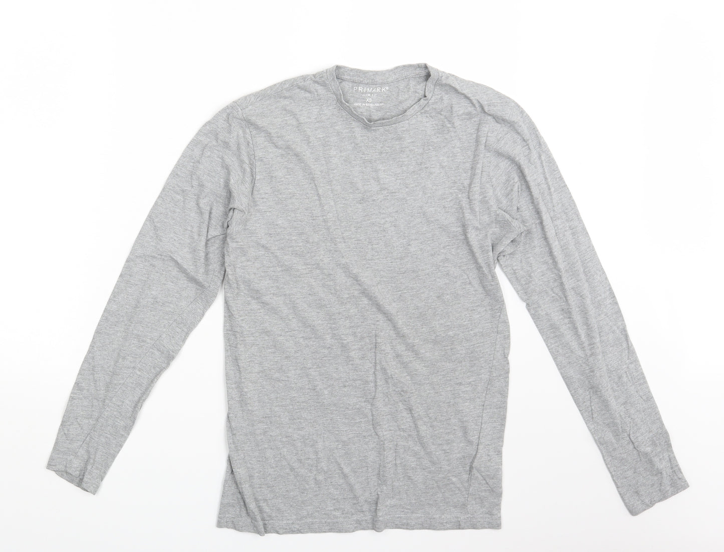Primark Mens Grey    T-Shirt Size XS