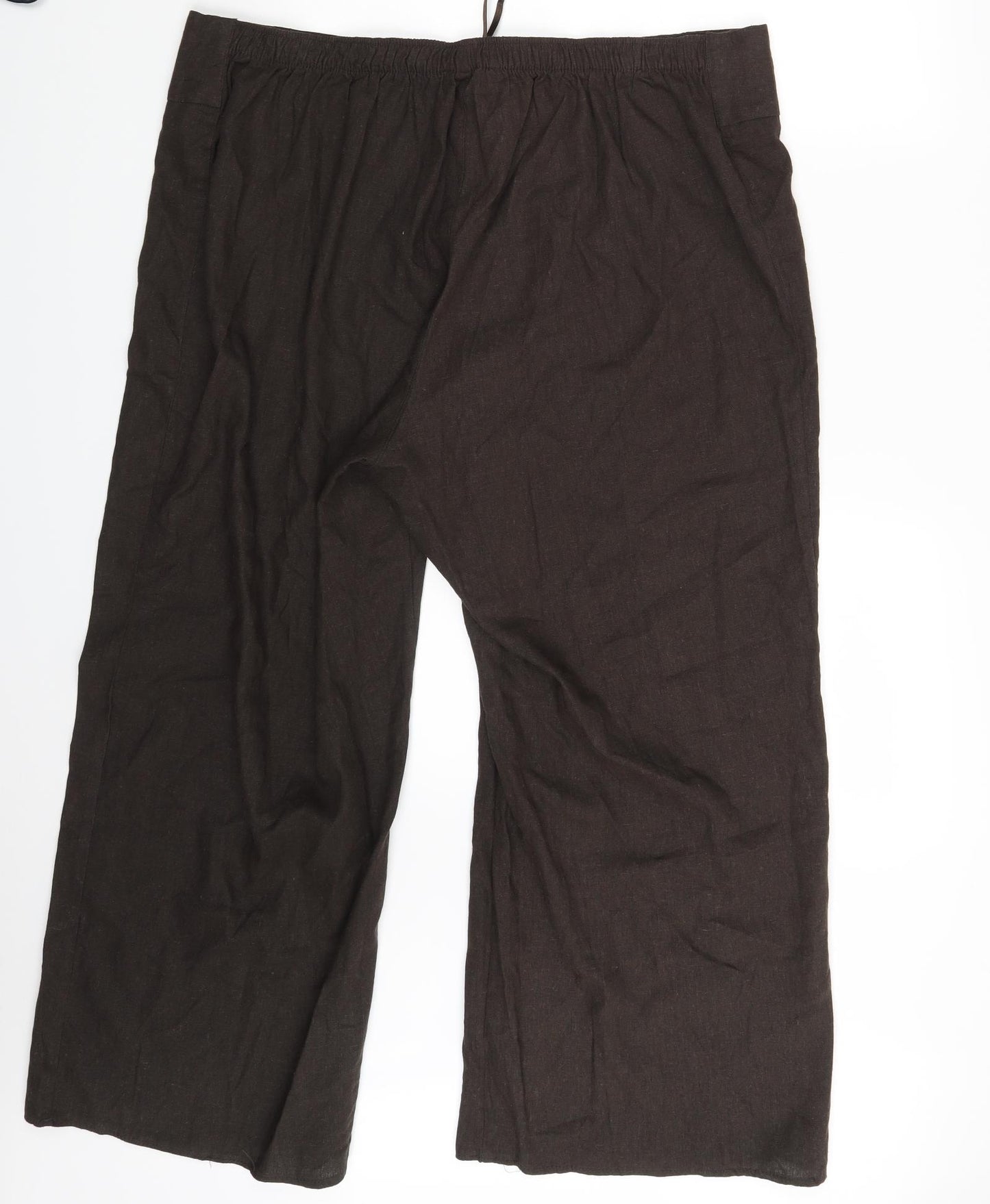 Evans Womens Brown   Sweatpants Trousers Size 24 L25 in