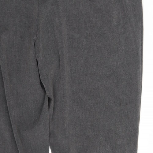 Isle Womens Grey   Dress Pants Trousers Size 16 L26 in