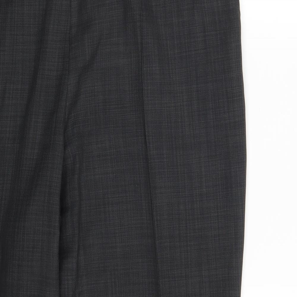Classic Womens Grey   Dress Pants Trousers Size 18 L27 in