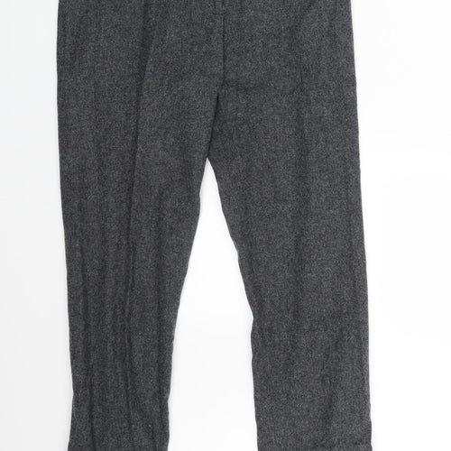 French Connection Womens Grey   Dress Pants Trousers Size 8 L26 in