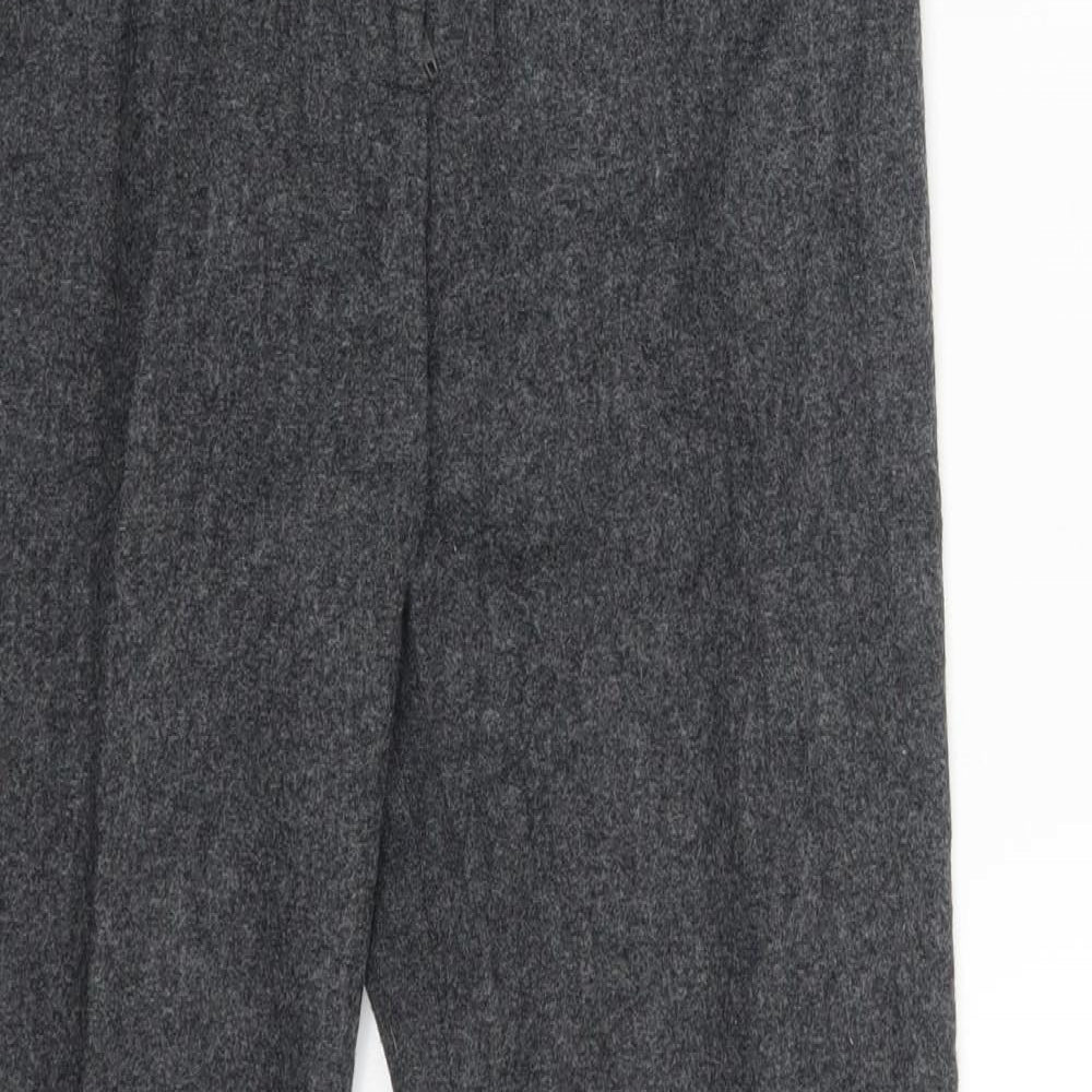 French Connection Womens Grey   Dress Pants Trousers Size 8 L26 in