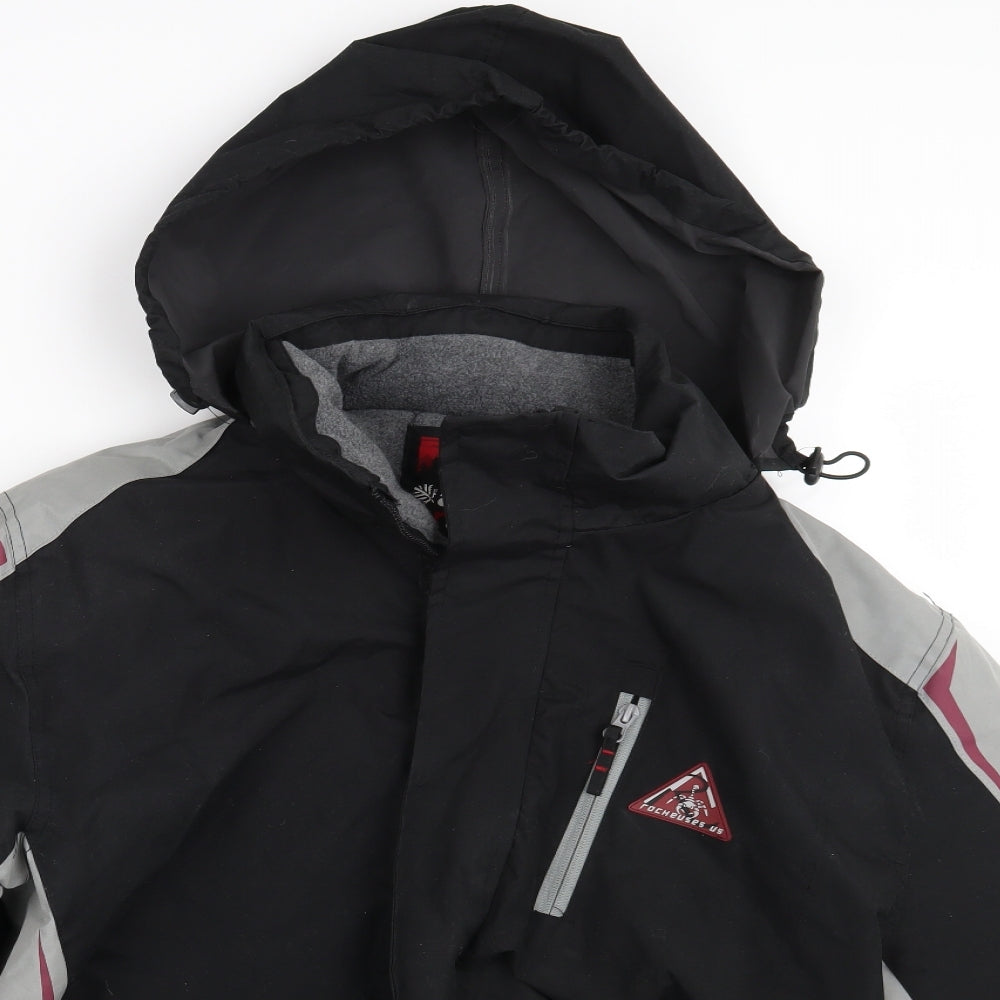 Atlas For Men Mens Black   Jacket Coat Size L