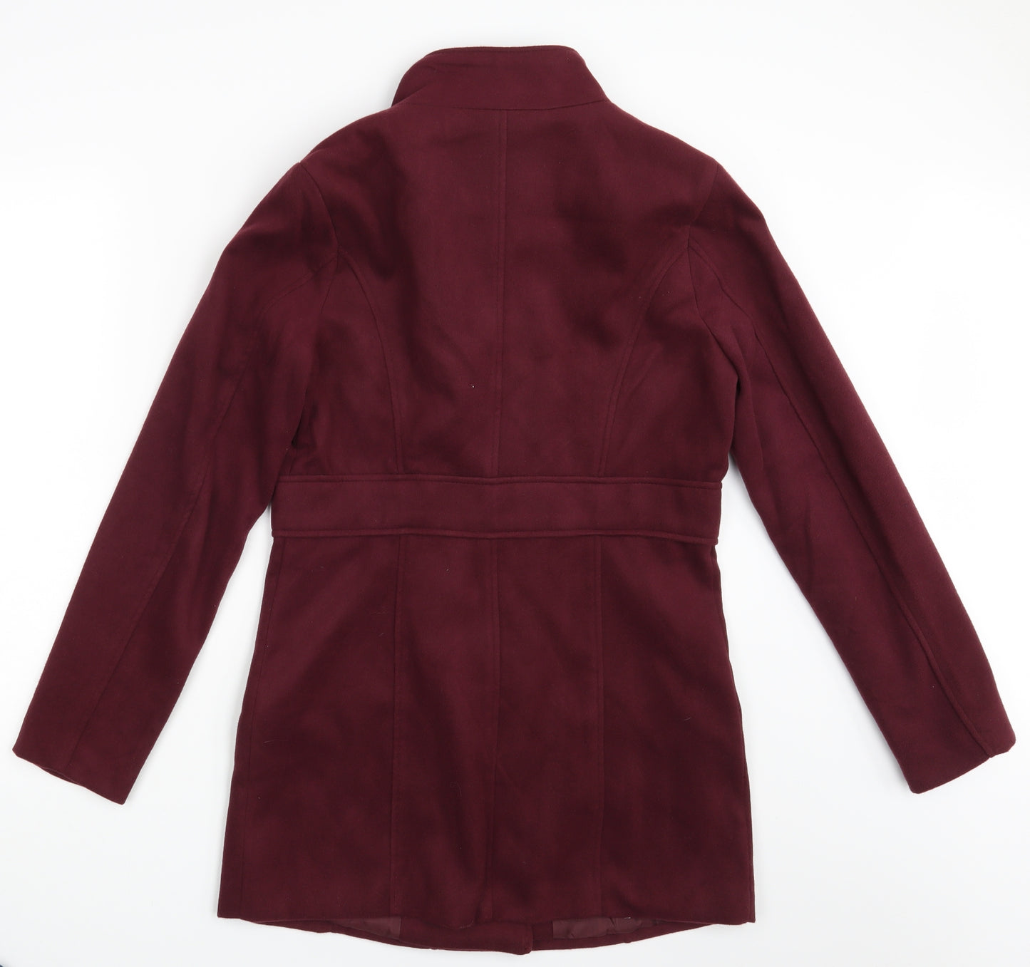 Atmosphere Womens Purple   Overcoat Coat Size 10