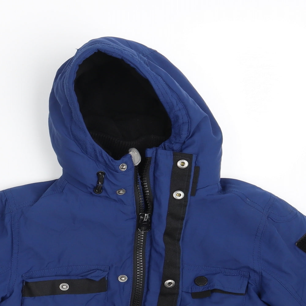 NEXT Boys Blue   Full Zip Hoodie Size 6 Years
