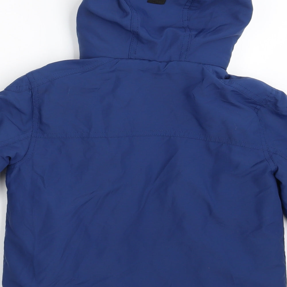 NEXT Boys Blue   Full Zip Hoodie Size 6 Years