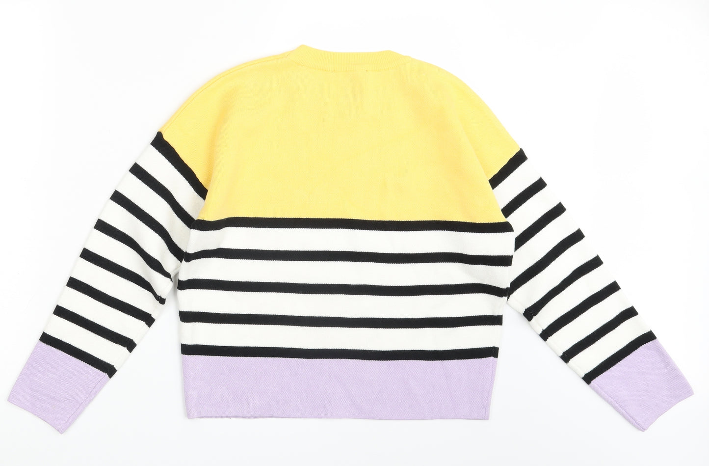 New Look Girls Multicoloured Striped  Pullover Jumper Size 12-13 Years