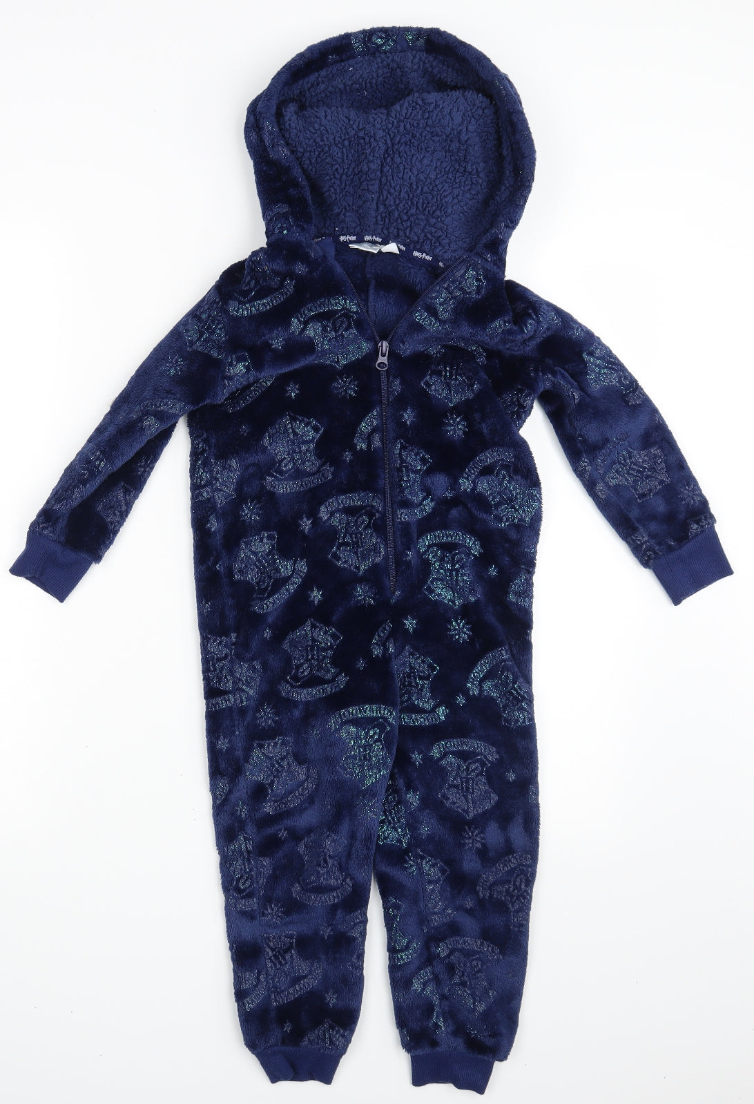 Harry Potter Girls Blue   Coverall One-Piece Size 5-6 Years L15 in