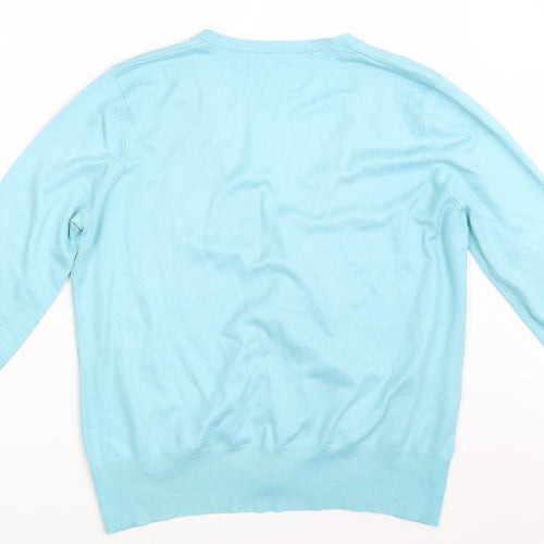 Bonmarché Womens Blue   Cardigan Jumper Size L