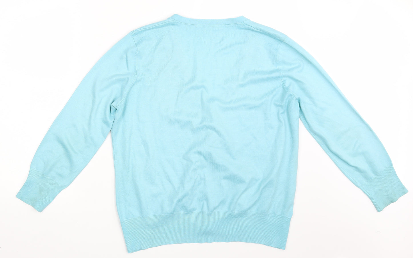 Bonmarché Womens Blue   Cardigan Jumper Size L