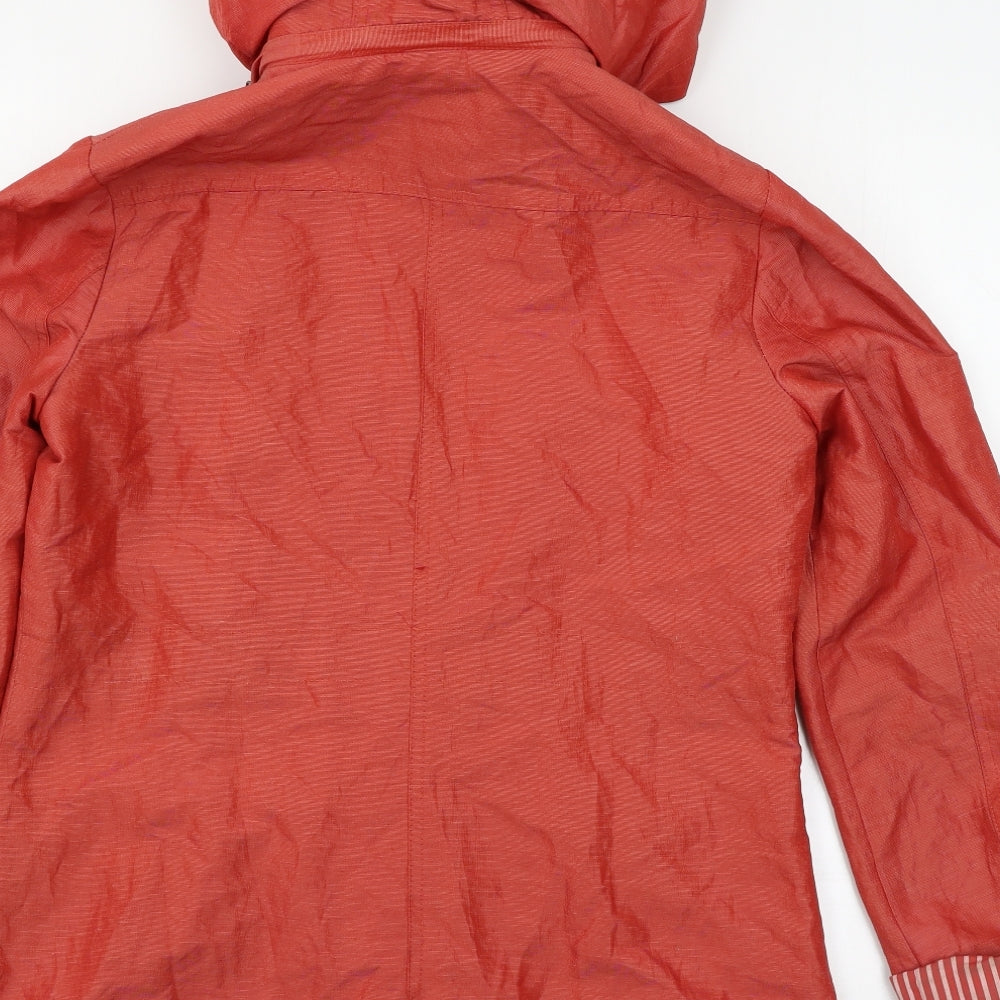 Per Una Womens Red   Parka Coat Size 12