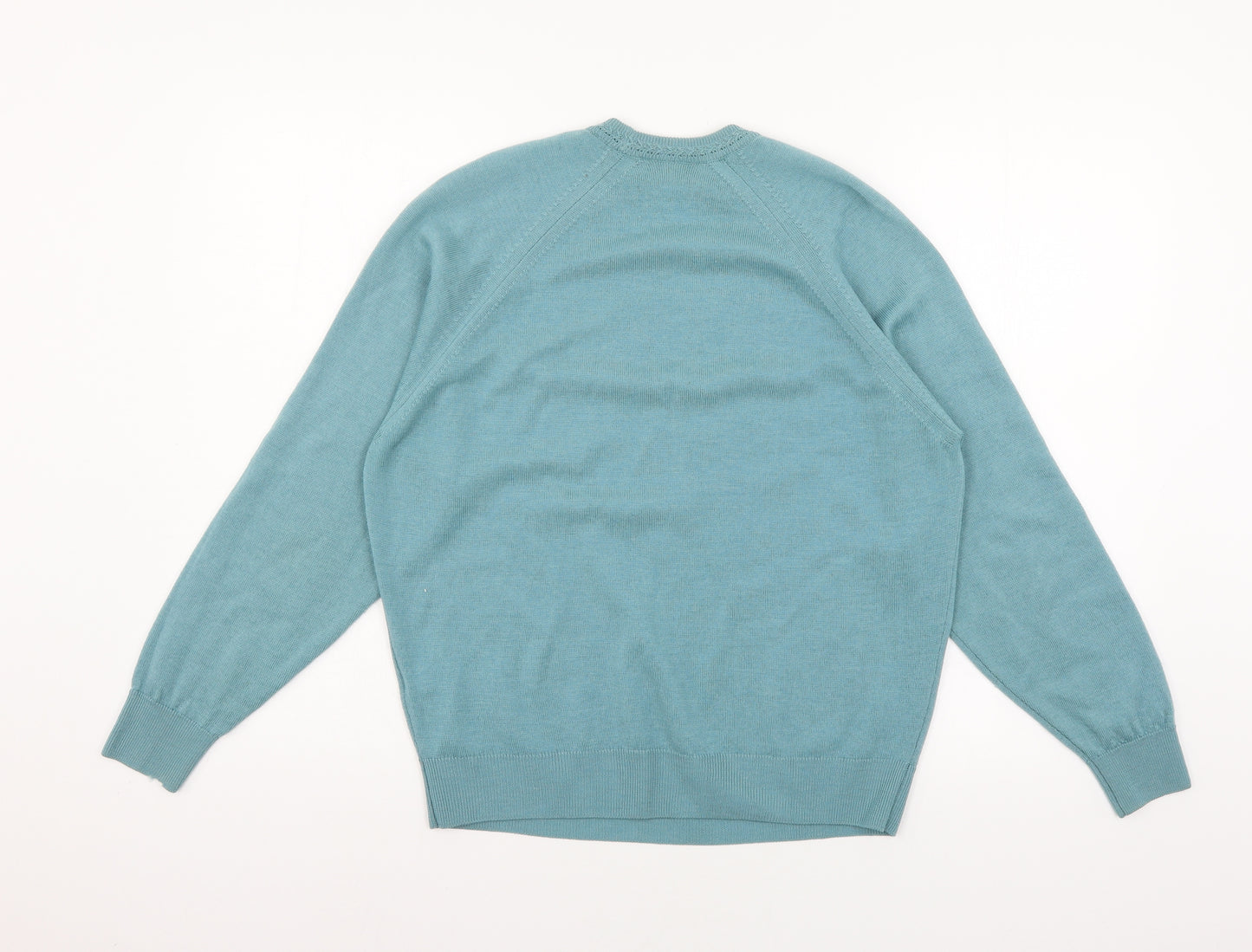 Edinburgh Womens Blue  Knit Pullover Jumper Size 12