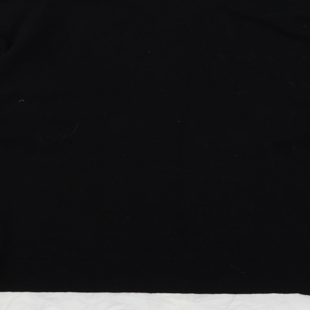 Live Unlimited Womens Black  Knit Pullover Jumper Size 14