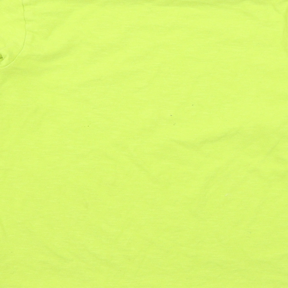 NEXT Boys Green  Jersey Basic T-Shirt Size 13 Years  - Skull Hero