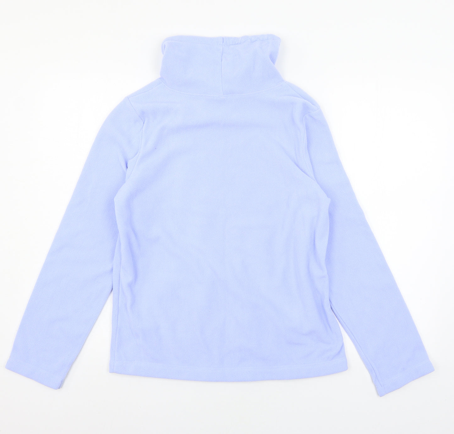 George Womens Blue Geometric Fleece Top Pyjama Top Size 8  - Eeyore