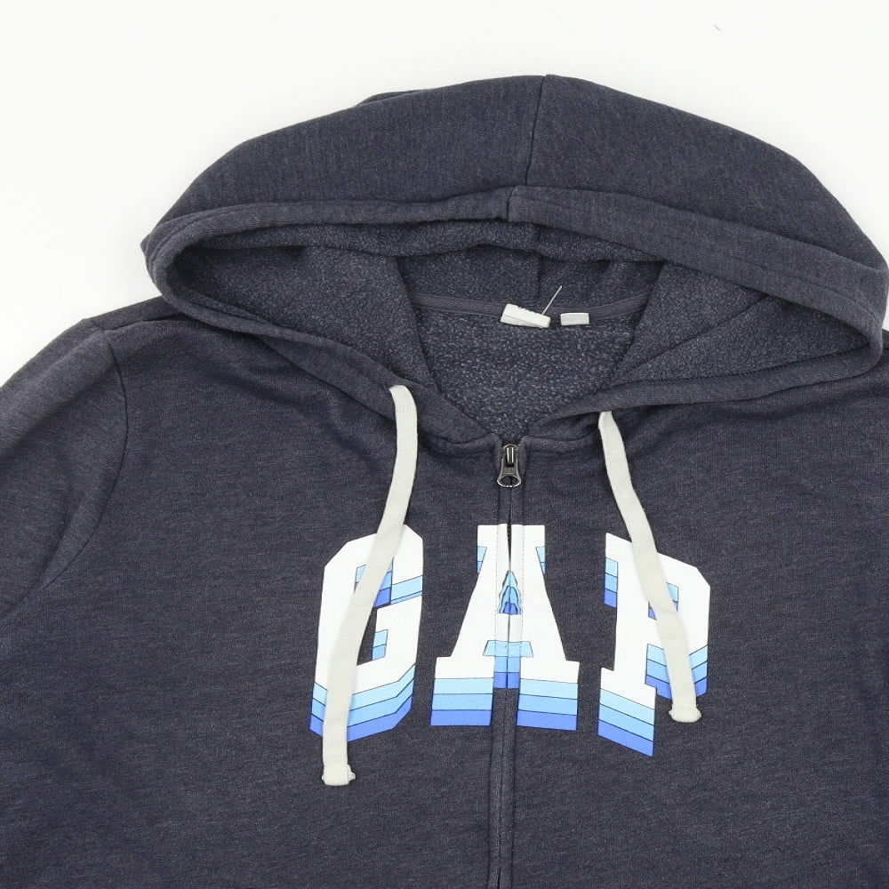 Gap Mens Blue  Jersey Pullover Hoodie Size XL