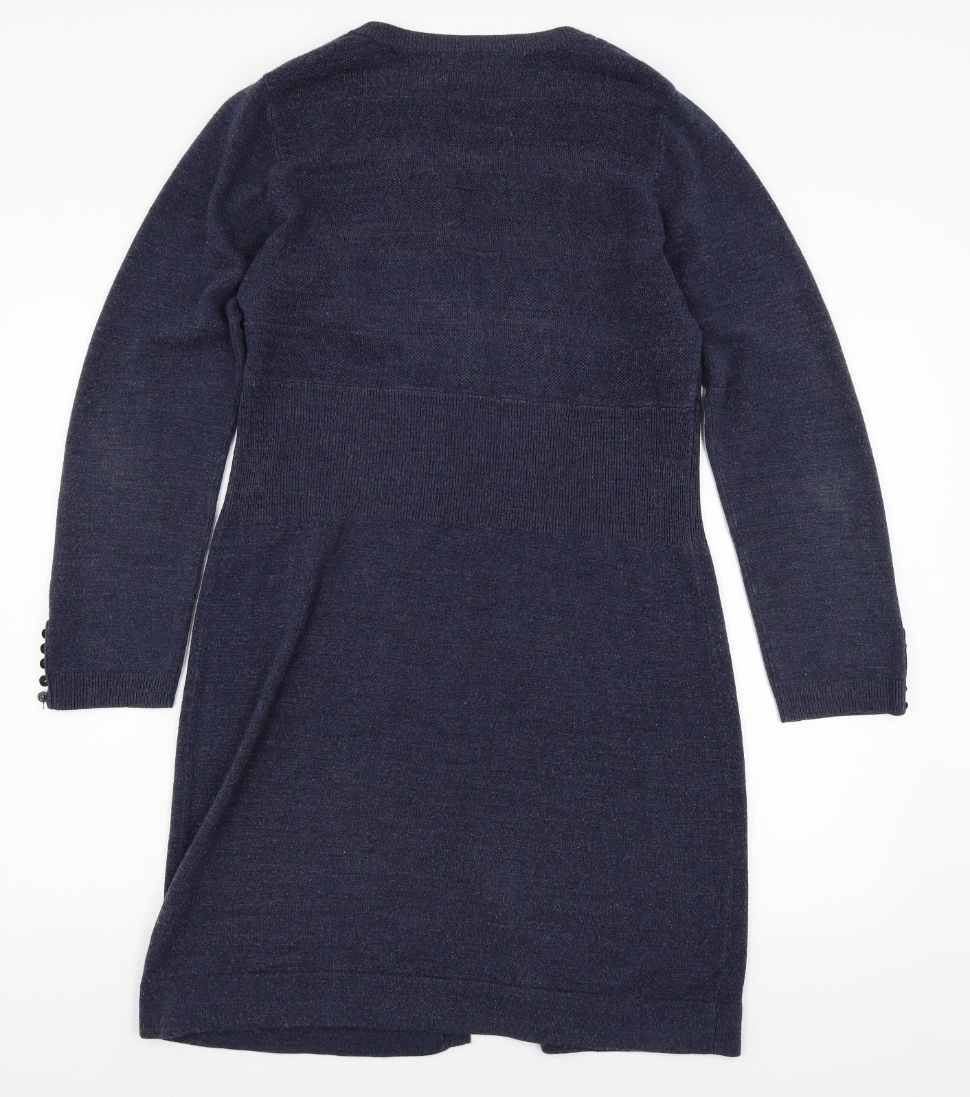 Per Una Womens Blue  Knit Cardigan Jumper Size 16