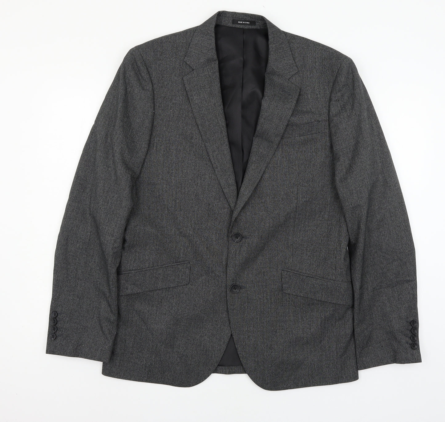 Cedar Wood State Mens Grey   Jacket Suit Jacket Size L