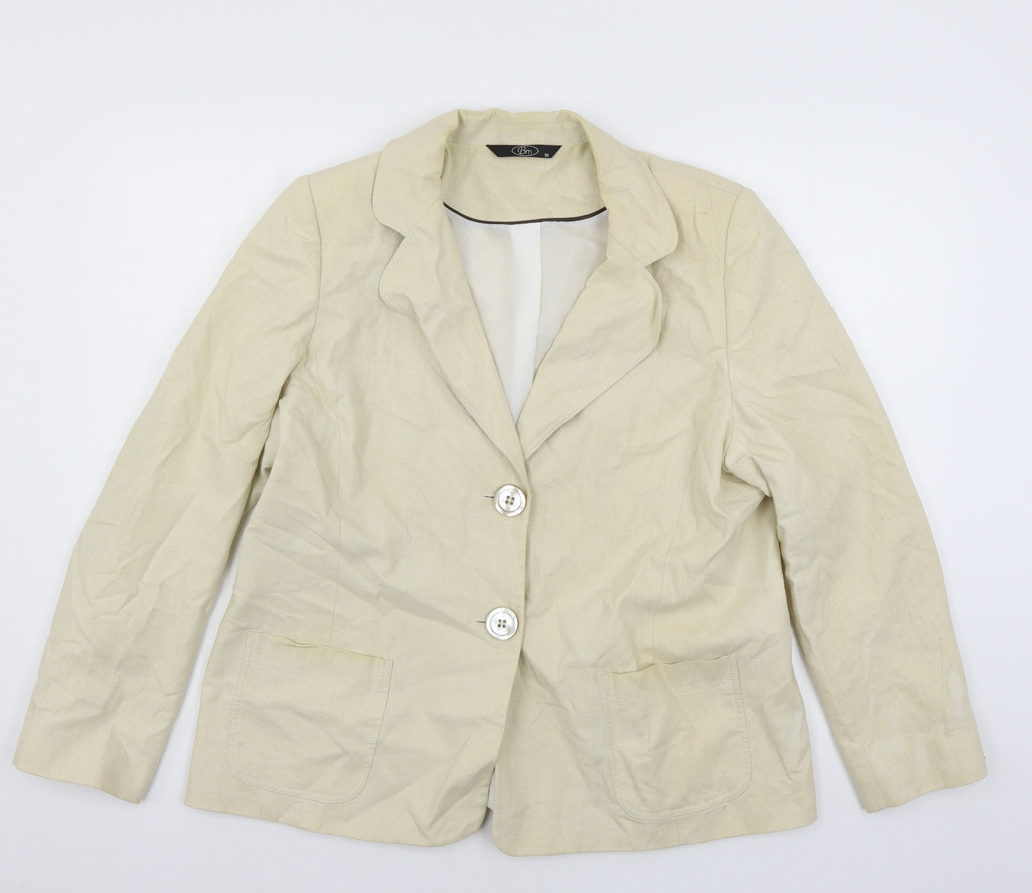 Bonmarché Womens Ivory   Jacket Blazer Size 18