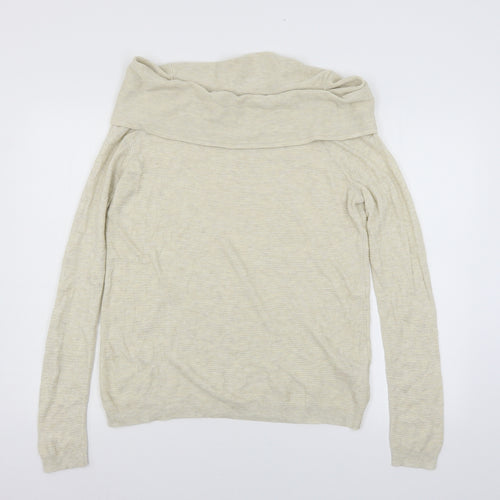 Dorothy Perkins Womens Ivory  Knit Pullover Jumper Size 14