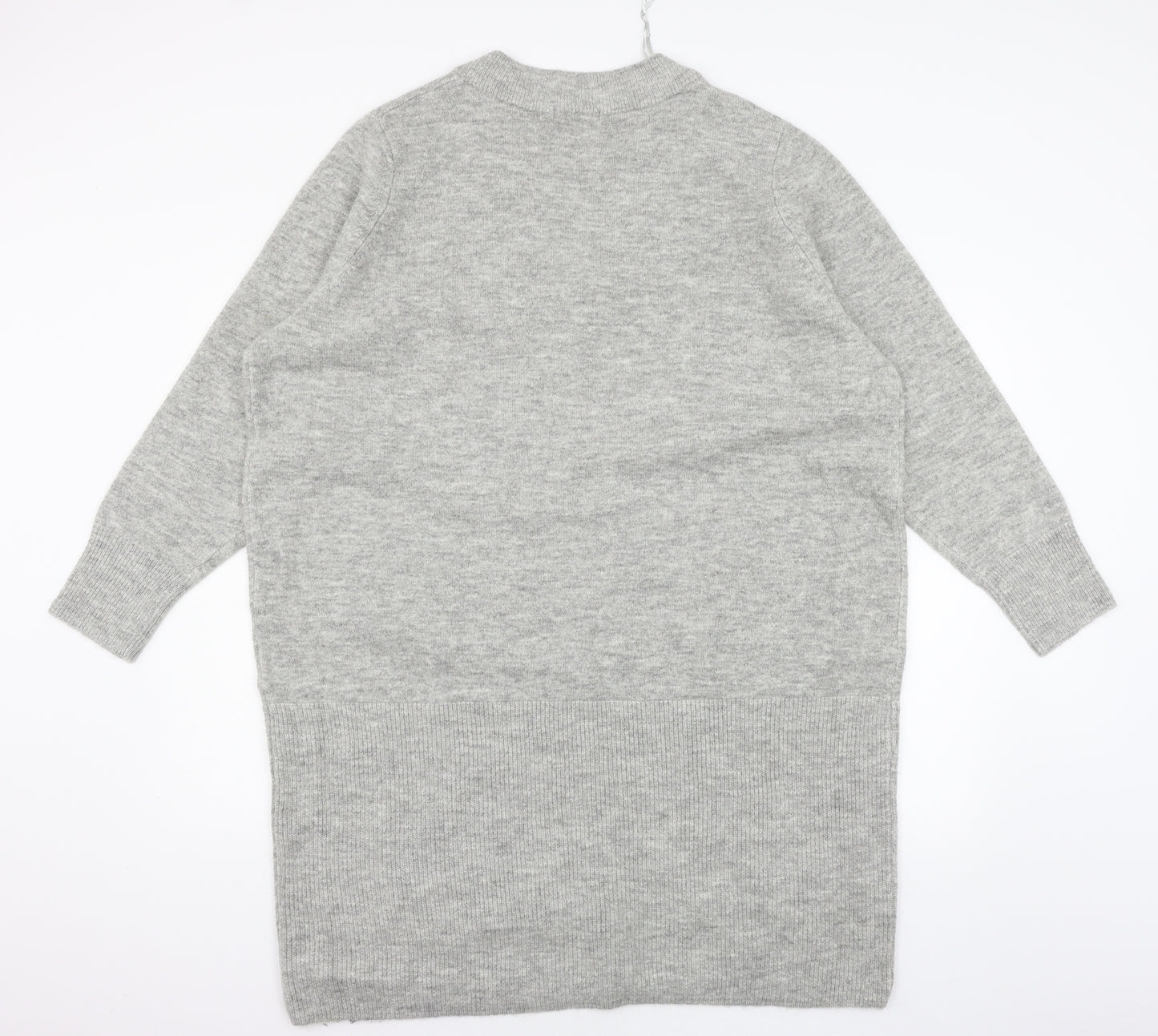 TU Womens Grey  Knit Pullover Jumper Size 24