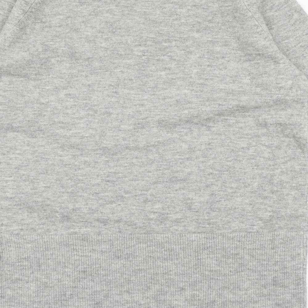 TU Womens Grey  Knit Pullover Jumper Size 24