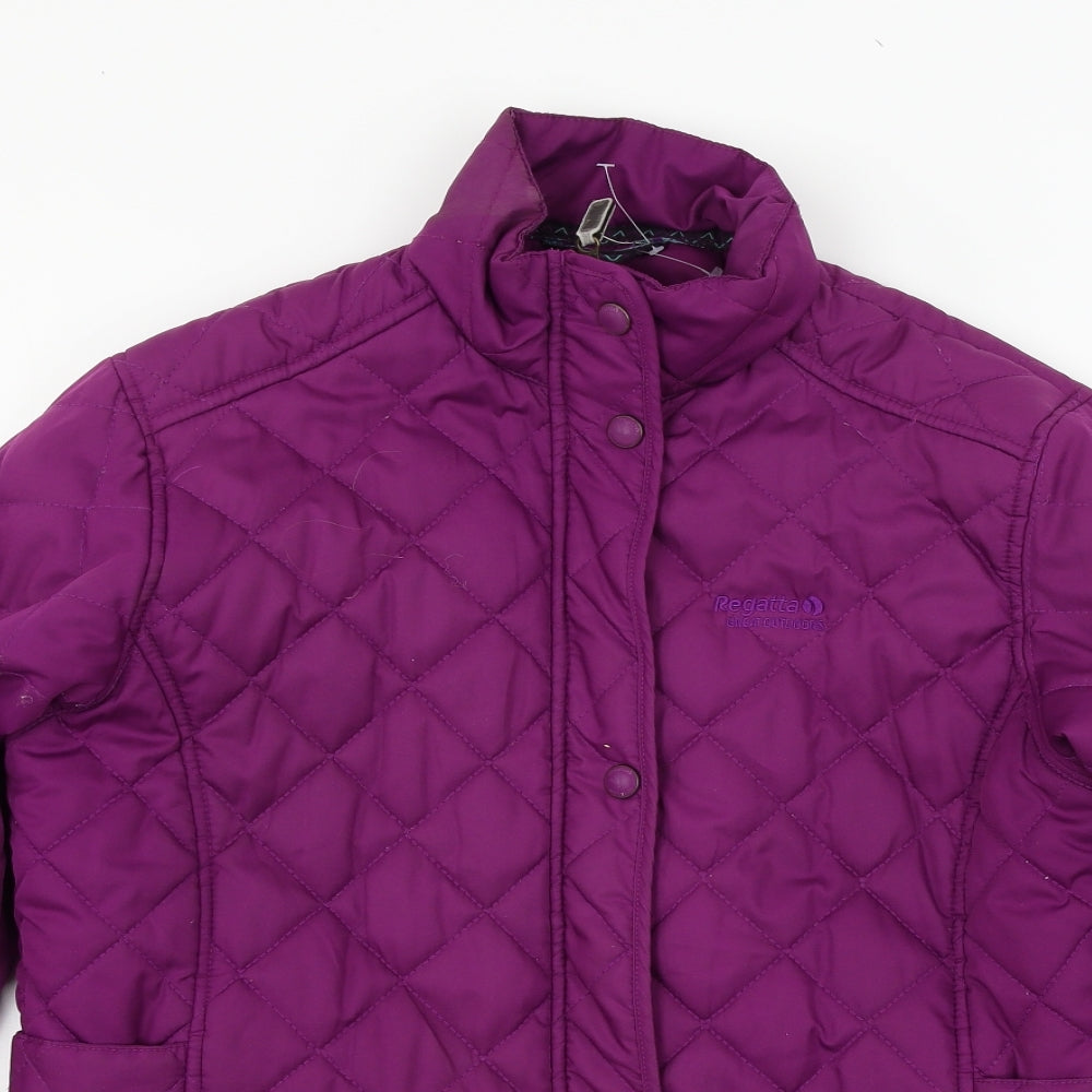 Regatta Womens Purple   Quilted Jacket Size 14