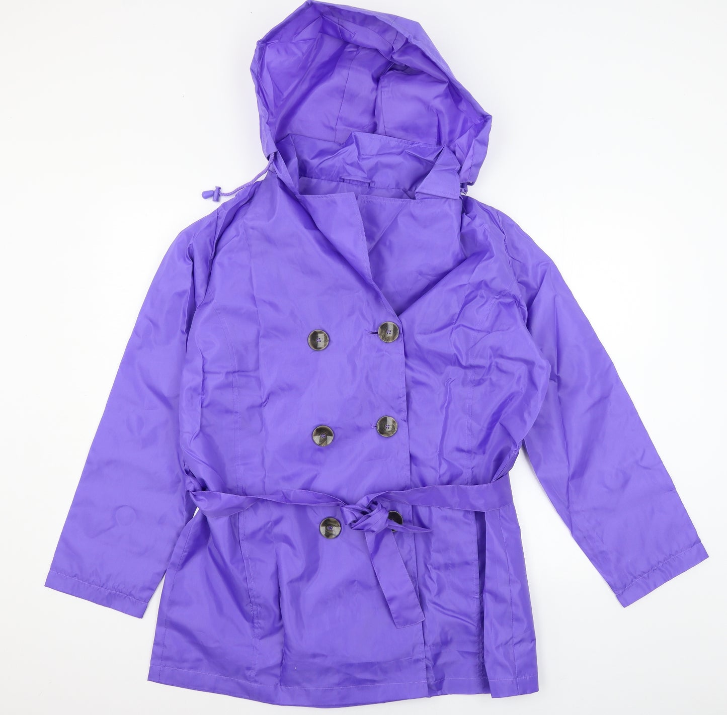Being casual Womens Purple   Parka Coat Size 16