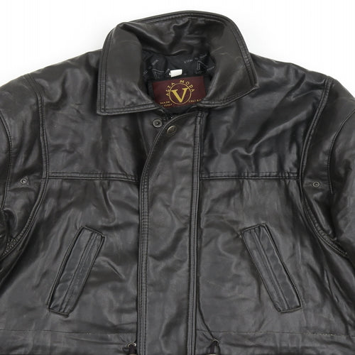 Alia Moda Mens Black   Jacket Coat Size M