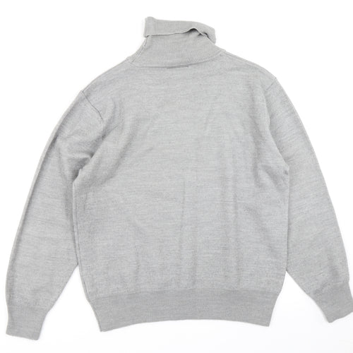 Cedar Wood State Mens Grey  Knit Pullover Jumper Size L