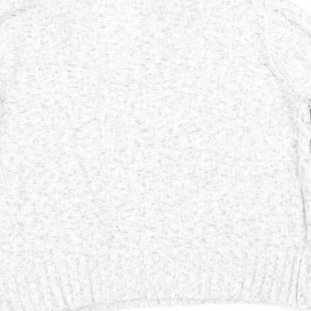 George Womens Grey  Knit Pullover Jumper Size L