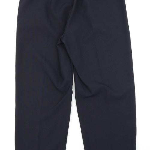 Bm  Womens Blue   Dress Pants Trousers Size 10 L25 in